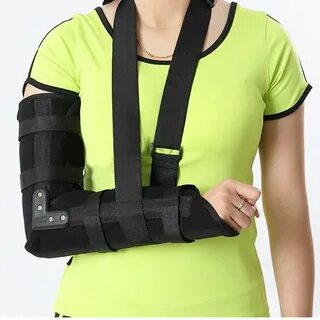 Arm Sling Elbow Shoulder Padded Brace Humerus Brace Splint M