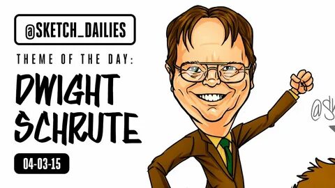 Dwight Schrute Sketch Dailies Theme on 04-03-15 - YouTube