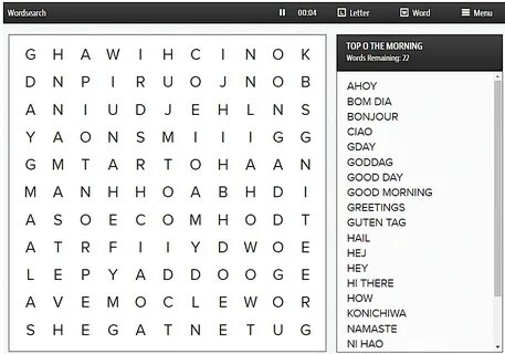 Stay Sharp with These 6 Free Daily Word Search Puzzles