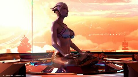 Медитация - Фан-арт Mass Effect 3