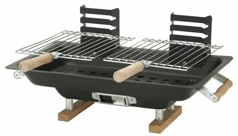 Marsh Allan Hibachi Charcoal Grill 17" x 10", Free Shipping,