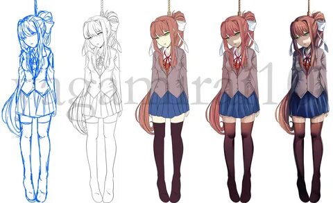 Art - credit u/yagamirai10 - Issue #2428 - Monika-After-Stor