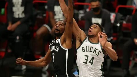 Kevin Durant, James Harden power Nets over Giannis, Bucks