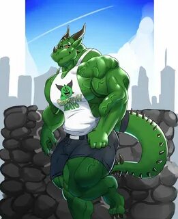 Officer Greenie Off-Duty (Art by DemonDragonCyan) by Varanis