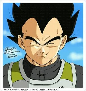 This smile was creepy sorry Vegeta Dragon super, Dragon ball