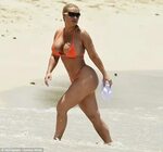 Ice-T shows beach body while wife Coco Austin puts on displa