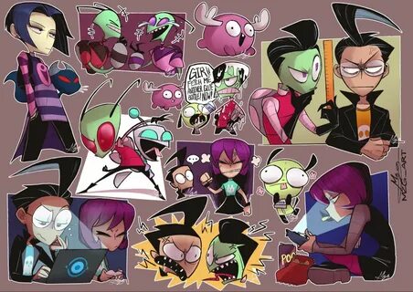 Pin by rosea pom on invader zim Invader zim characters, Inva