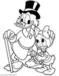 Free Ducktales Coloring Pages