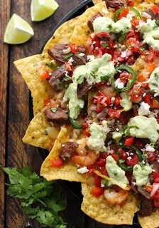 These surf 'n turf nachos that wanted the best of both world