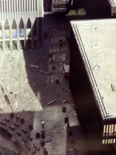 Courtyard below WTC on September 11, 2001 - ABC News (Austra