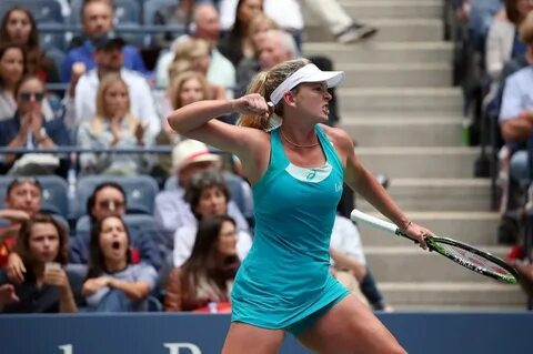 Coco Vandeweghe In her Match on Day6 of the 2017 US Open at 