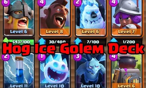 Most Meta Deck #1: Elite Barbs, Hog, Ice Golem Deck Clash fo