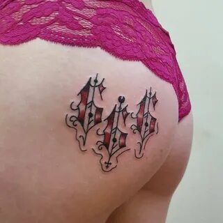 AJM ❤ ❤ ❤ Butt tattoo, Tattoos for women, Tattoo fonts