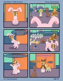 Paw Patrol Comic - Truth or Dare Pg 10 by kreazea on Deviant