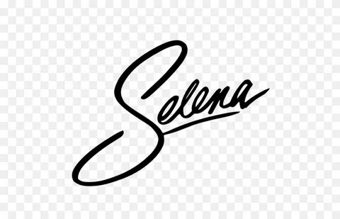 Tanda Tangan Selena - Selena Quintanilla Png - Gambar clipar