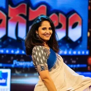 Anasuya bharadwaj latest photos in saree Indian Filmy Actres