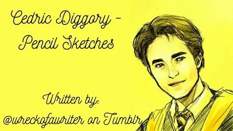 Cedric Diggory - Pencil Sketches - YouTube