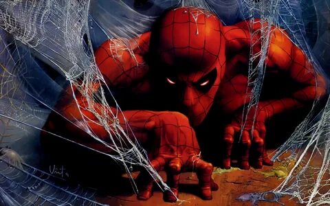 Spider Man paintings