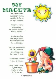 Poemas infantiles Poemas infantiles, Poemas para niños, Poes