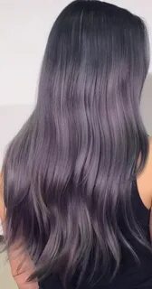 Silver/purple/blue lavender hues Hair color purple, Grey hai