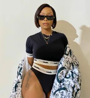 Bonang Matheba Shows Off Her Tattoo On Those Thick Thighs vu