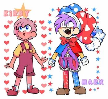 Gijinka marx and kirby Kirby Amino