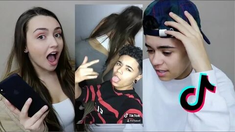 REACTING TO OUR OLD TIKTOKS *Cringey* - YouTube