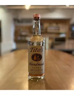 Picture Of Tito's Vodka - Draw-simply.