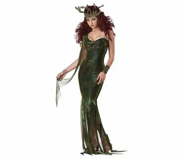 Adult Women Serpentine Goddess Costume - Fantasy Party