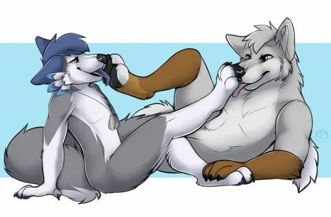 Paw Lickin' by BigLovingWolf -- Fur Affinity dot net