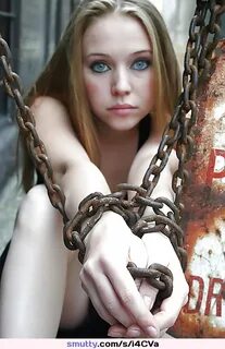 #sexy #hot #submissive #teen #slave #chain #blonde #cuteface