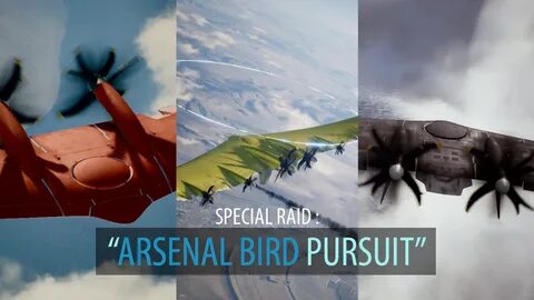 Arsenal Bird Pursuit addon - Ace Combat 7: Skies Unknown - M