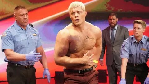 Cody Rhodes' Medical Update After Suffering Torn Pectoral Te