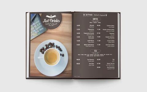 Parola del caffè Menu Behance