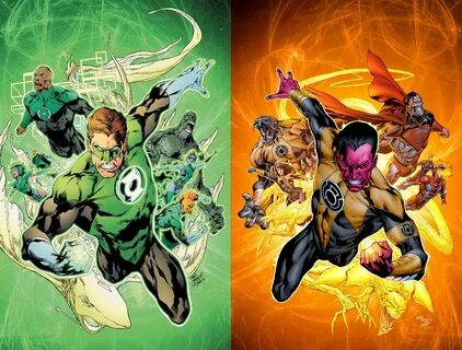 Green Lantern Corps vs. Sinestro Corps Green lantern corps, 