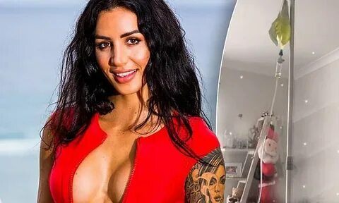 Love Island star Vanessa Sierra gets IV therapy after her Ne