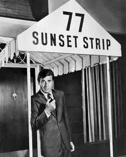 "77 Sunset Strip" TV series, starring Efrem Zimbalist Jr., R