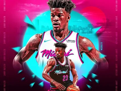 Jimmy Butler "Welcome To Miami" Poster by Mike Gyamfi on Dri