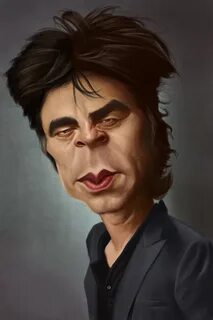 Benicio Del Toro by nachocaricare Caricature 2D CGSociety
