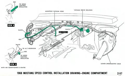 1968 Mustang Vacuum Diagrams - Peter Franza