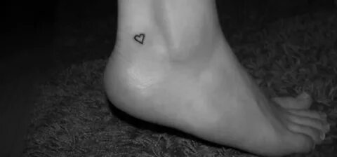 hearts; Little heart tattoos, Trendy tattoos, Simple heart t