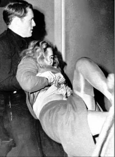 Frances farmer arrested n the Knickerbocker Hotel, Hollywood