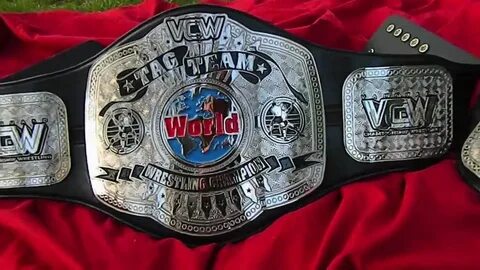 VCW Custom Tag Team Championship Belts by Mike Nicolau - You