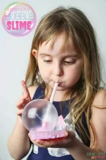 How to make super stretchy, touchable bubble slime that last