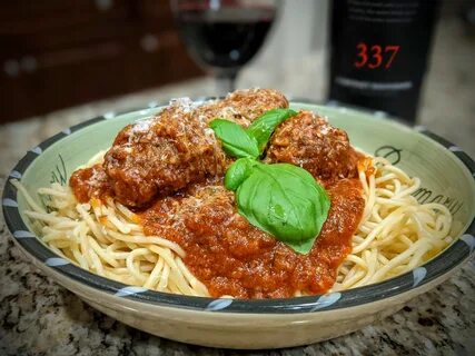 Homemade Spaghetti with Meatballs - Imgur