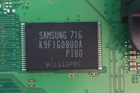 File:Samsung K9F1G08U0A-PIB0.JPG - PS3 Developer wiki