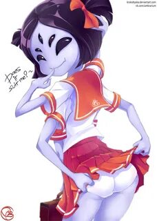 School girl Muffet by Krokobyaka -- Fur Affinity dot net