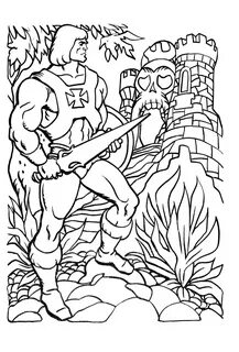 He-Man Coloring Pages - Best Coloring Pages For Kids