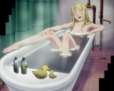 Winry bath.