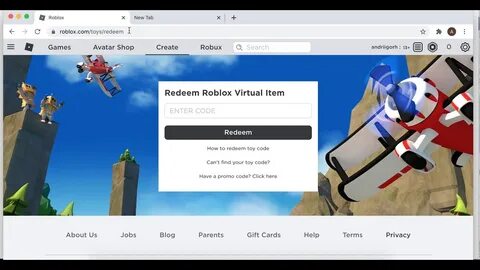 How to REDEEM ROBLOX TOY CODES? - YouTube